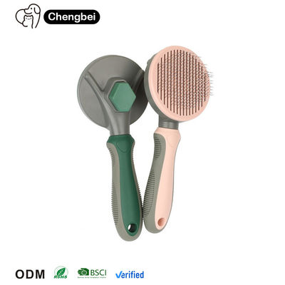 Mua Máy tẩy lông thú cưng di động Đẹp tự làm sạch Slicker Comb Tẩy lông tái sử dụng sản xuất trực tuyến