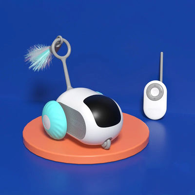 Mua Điện Cat Toy điều khiển từ xa thông minh tự động Rolling chế độ kép với ABS silicone sản xuất trực tuyến
