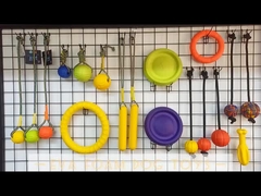 Đồ chơi thú cưng bóng đa màu tùy chỉnh Eva dây thừng cho chó nhai huấn luyện rắn đàn hồi