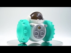 Đồ chơi thú cưng chơi ABS PC vui vẻ IQ điều trị Chế độ giao thức ăn tương tác Quả bóng chó và mèo