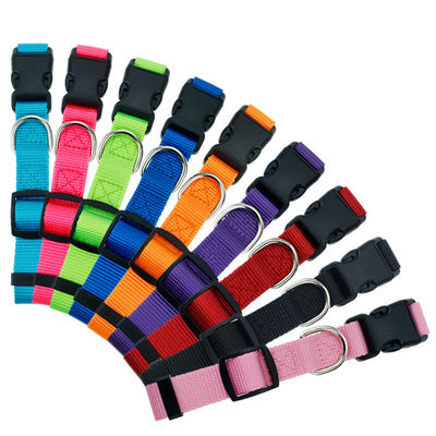 Thắt cổ chó nylon an toàn thoải mái quản lý thú cưng nhiều màu sắc tùy chỉnh