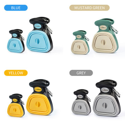 Màu vàng nhỏ Portable Pooper Scooper cầm tay Pet Poop Scoop