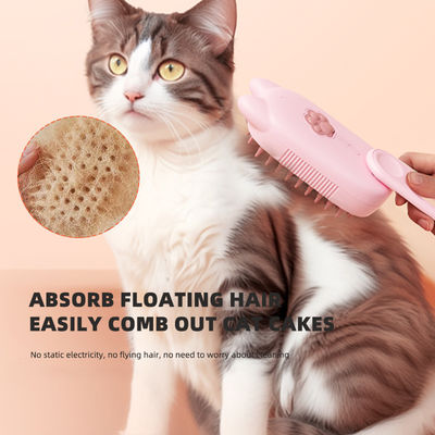 Bàn chải loại bỏ lông thú cưng màu xanh dương cho chó mèo, có thể giặt bằng tay