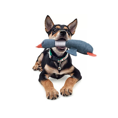 Chó Đồ chơi Chó nuôi Chó con Chew Plush Squeaky Wild Goose Teddy Puppy Giữ con chó của bạn hoạt động