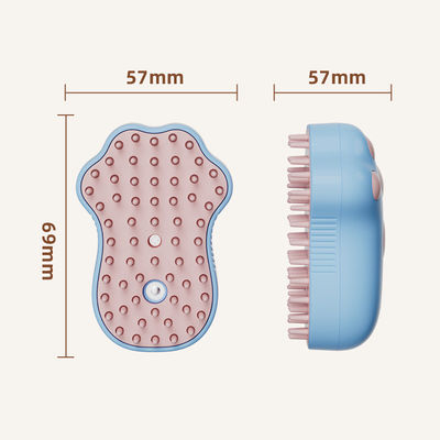 Bàn chải chải lông thú cưng 0.2 pound với logo tùy chỉnh, đóng gói hộp trắng, dùng cho mọi mùa