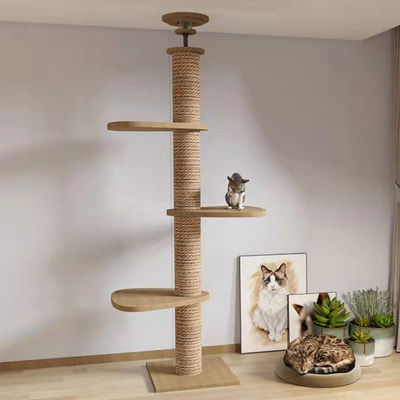 Nhà thú cưng Từ sàn đến trần nhà Mèo Cây Condo Đồ nội thất Đăng ký đánh dấu Chơi tương tác