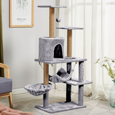 Tháp leo núi mèo nhiều lớp SISAL MDF Mèo cào cây