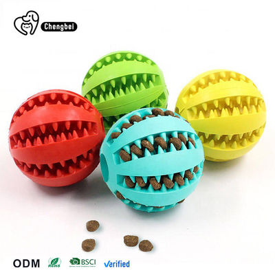 Chó đồ chơi thú cưng Bóng giấu thức ăn Khấu trúc cắn tương tác nhai cho bền vững
