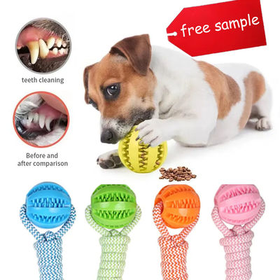 Orange Dog Chew Ball Đồ chơi thú cưng bền cho nhà cung cấp chơi và tập thể dục