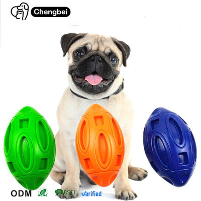 Đồ chơi chó bóng cứng squeaky tương tác thú cưng đồ chơi hung hăng nhai được làm từ cao su tự nhiên