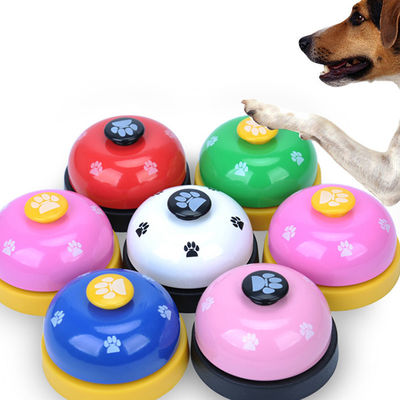 Pink Rose Ring Bell Dog Potty Đào tạo thông minh Đồ chơi thú cưng tương tác