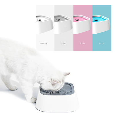 Hair Bowl Floating Water Dog Cat Bowl Plastic Splash-proof Wet Mouth cho các vật nuôi khác