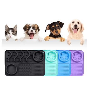 Slow Feeder Dog Lick Mat 304*204*42/430*288*42mm Mèo Chó Động vật nhỏ Thiết kế tùy chỉnh