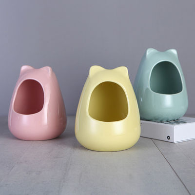 Hamster Bed House Totoro gốm bền vững để làm mát trong mùa hè Thiết kế carton